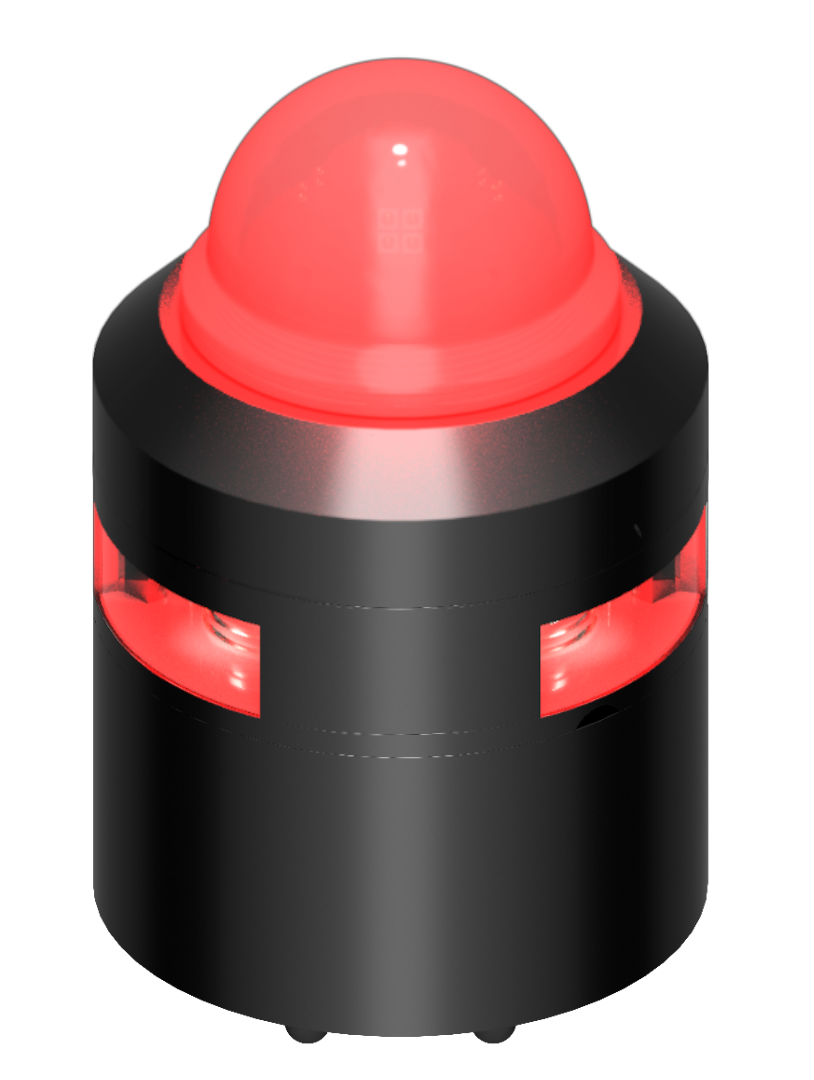 Red Obstruction + 360° Red, black